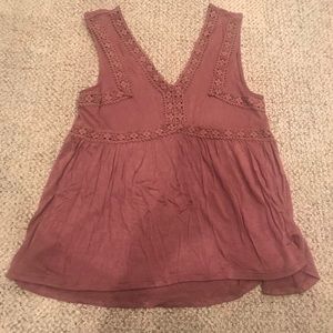 Summery lace tank top